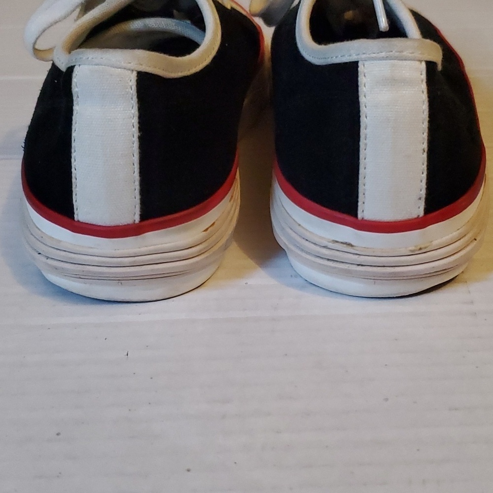 Sandro Women's Black Anouk Suede Sneakers sz 7 - Picture 4 of 11